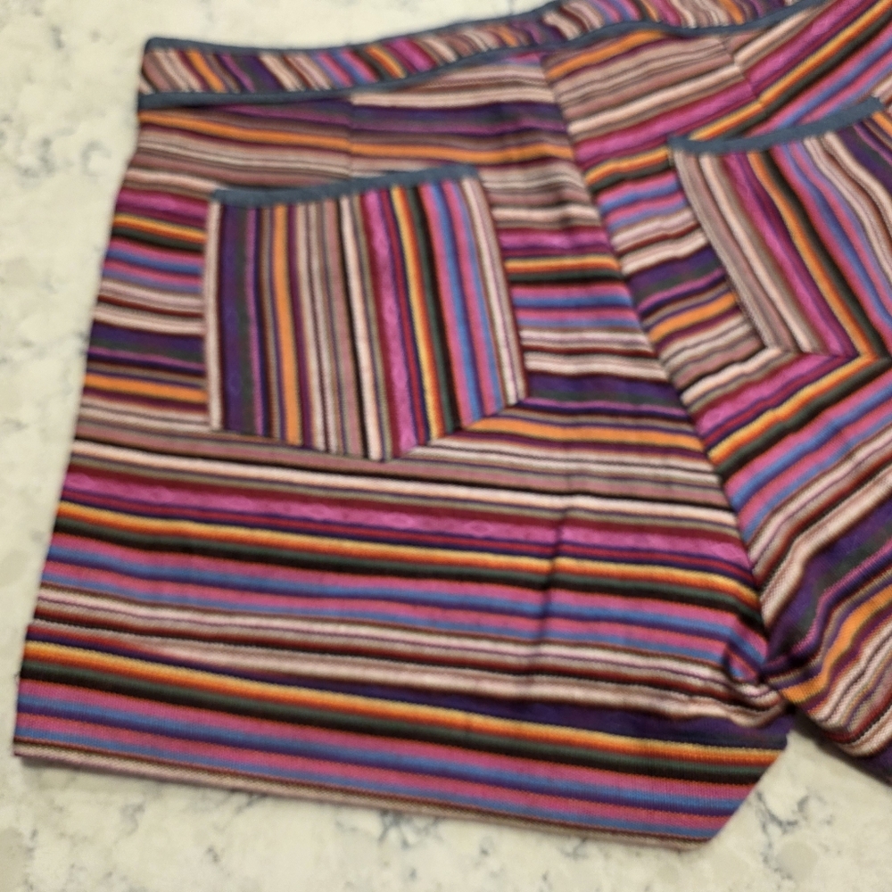 Emmelee By Anthropologie Striped Shorts Size 2 - Picture 10 of 13